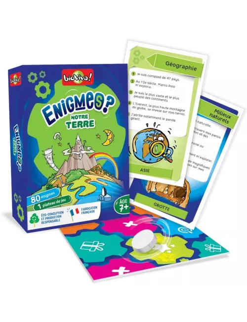 Enigmes : Notre Terre