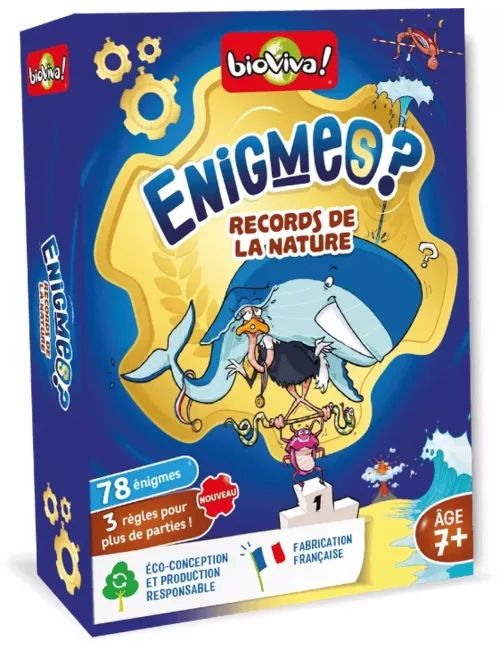 Enigmes : Records de la Nature