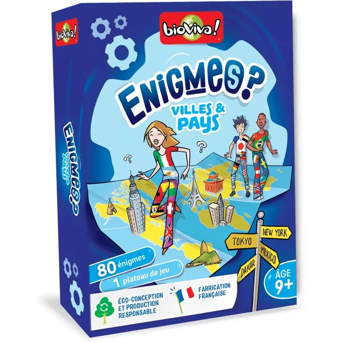 Enigmes : Villes et Pays