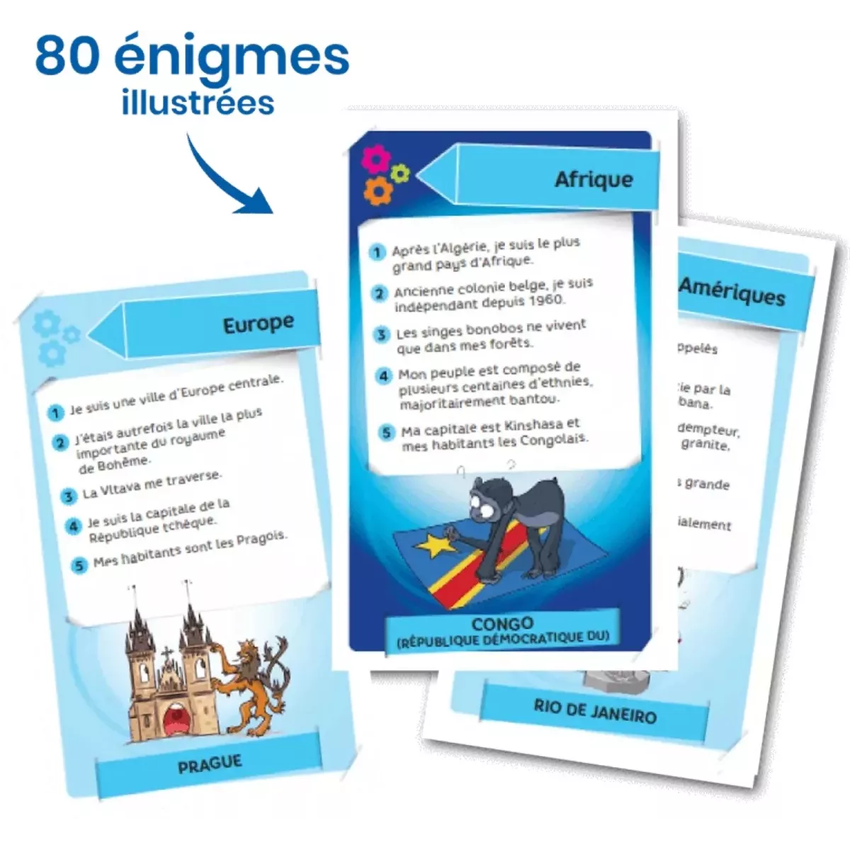 Enigmes : Villes et Pays