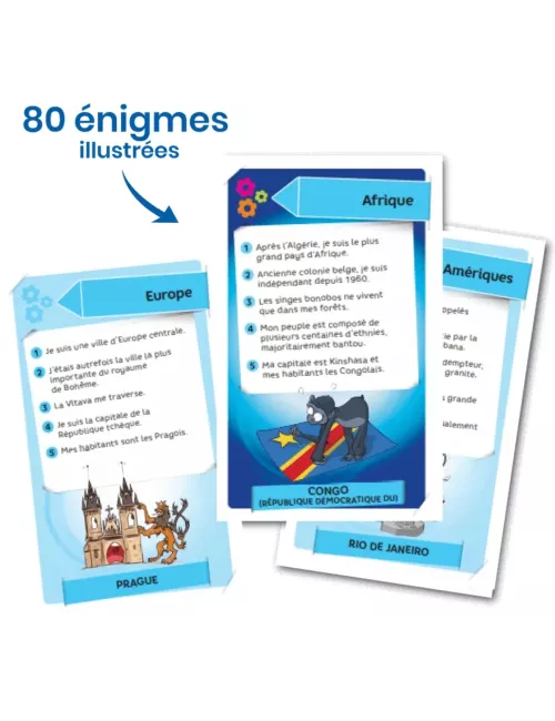 Enigmes : Villes et Pays