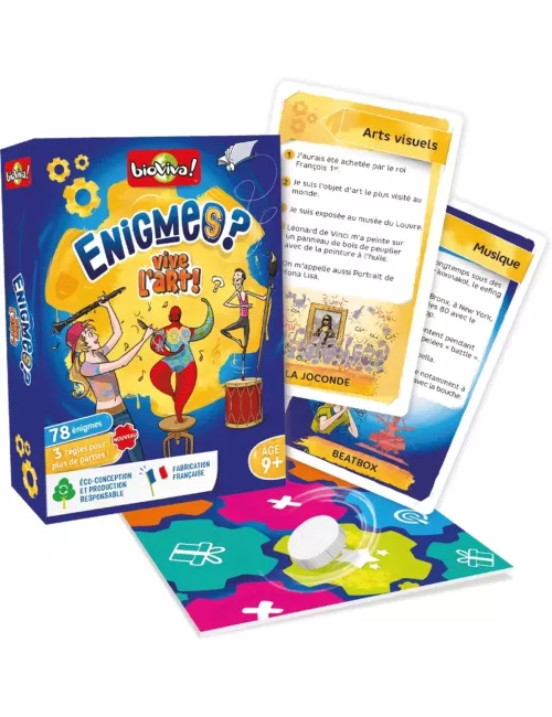 Enigmes : Vive l'Art !