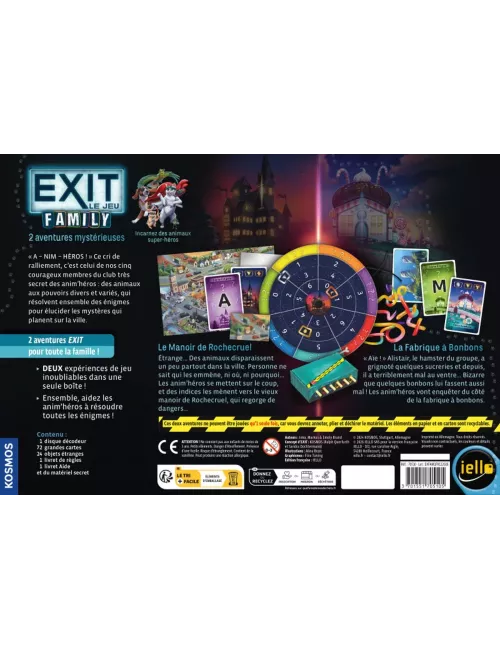 Exit Family : Le Manoir de Rocheffroi et La Fabrique à Bonbons