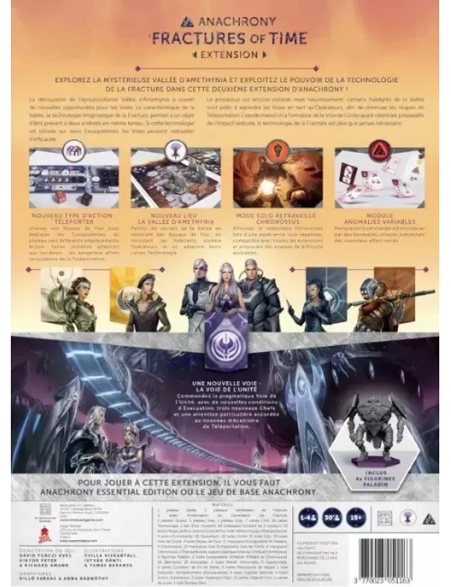 Anachrony : Fractures of Time - Extension dos boîte