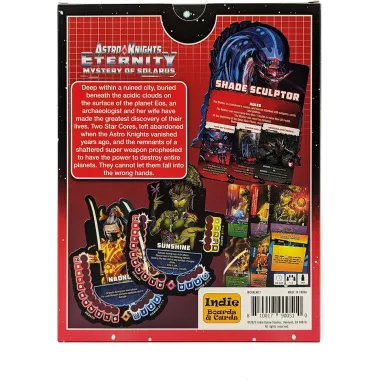 Astro Knights Eternity : Mystery of Solarus - Extension - Version Anglaise dos boîte