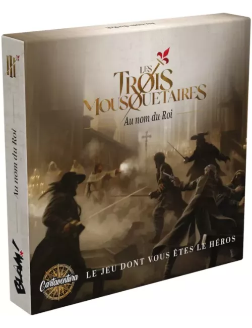 Cartaventura Les 3 Mousquetaires : Au Nom du Roi boîte