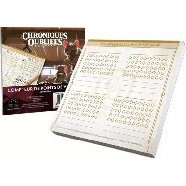 Chroniques Oubliées Fantasy 2ème Édition : Compteurs de Points de Vigueur matériel