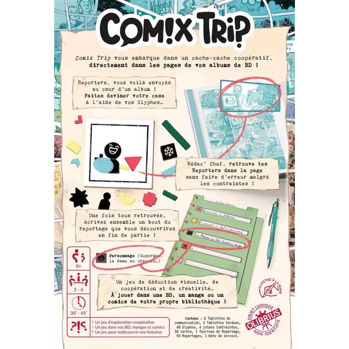 Comix Trip dos boîte
