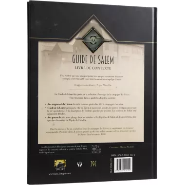 Cthulhu Hack : La Lisière - Guide de Salem dos livre