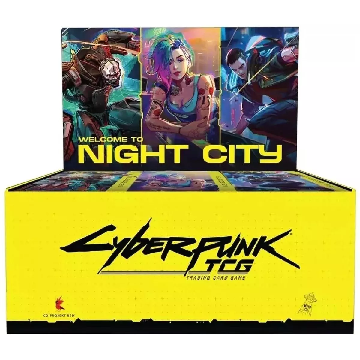 Cyberpunk TCG : Welcome To Night City - Display de 24 Boosters boîte