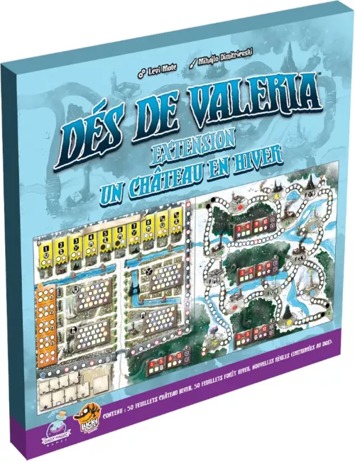 Dés de Valeria : Le Château en Hiver - Extension boîte