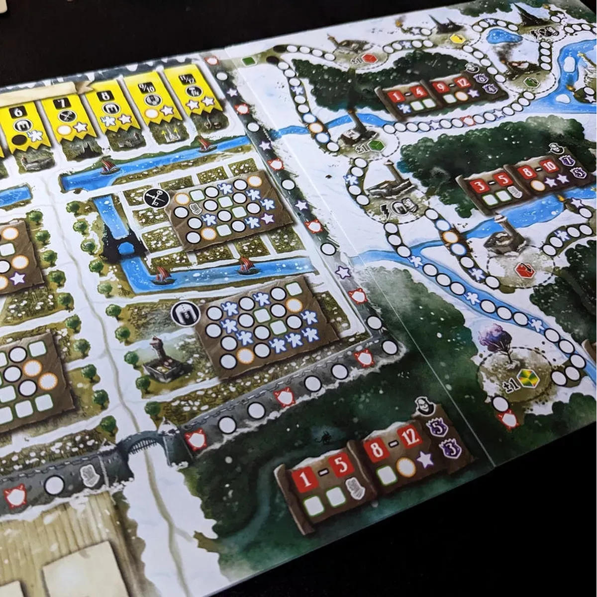 Dés de Valeria : Le Château en Hiver - Extension matériel