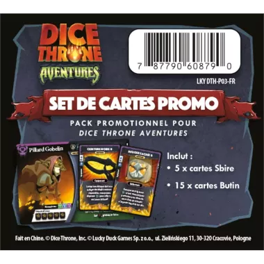 Dice Throne : Adventures - Pack Promo dos boîte