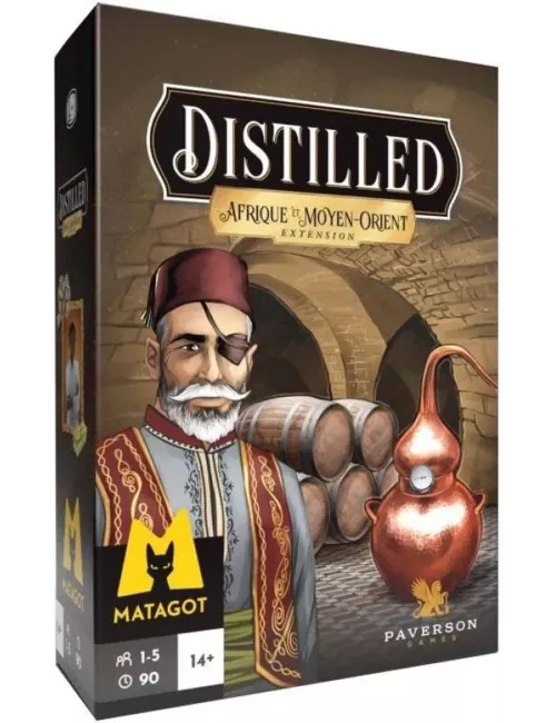 Distilled : Afrique et Moyen-Orient - Extension boîte