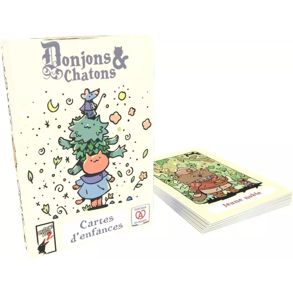 Donjons & Chatons : Cartes d'Enfances boîte