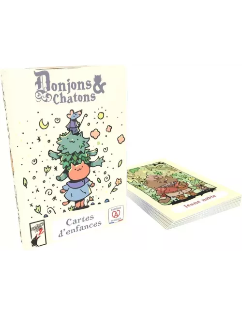 Donjons & Chatons : Cartes d'Enfances boîte