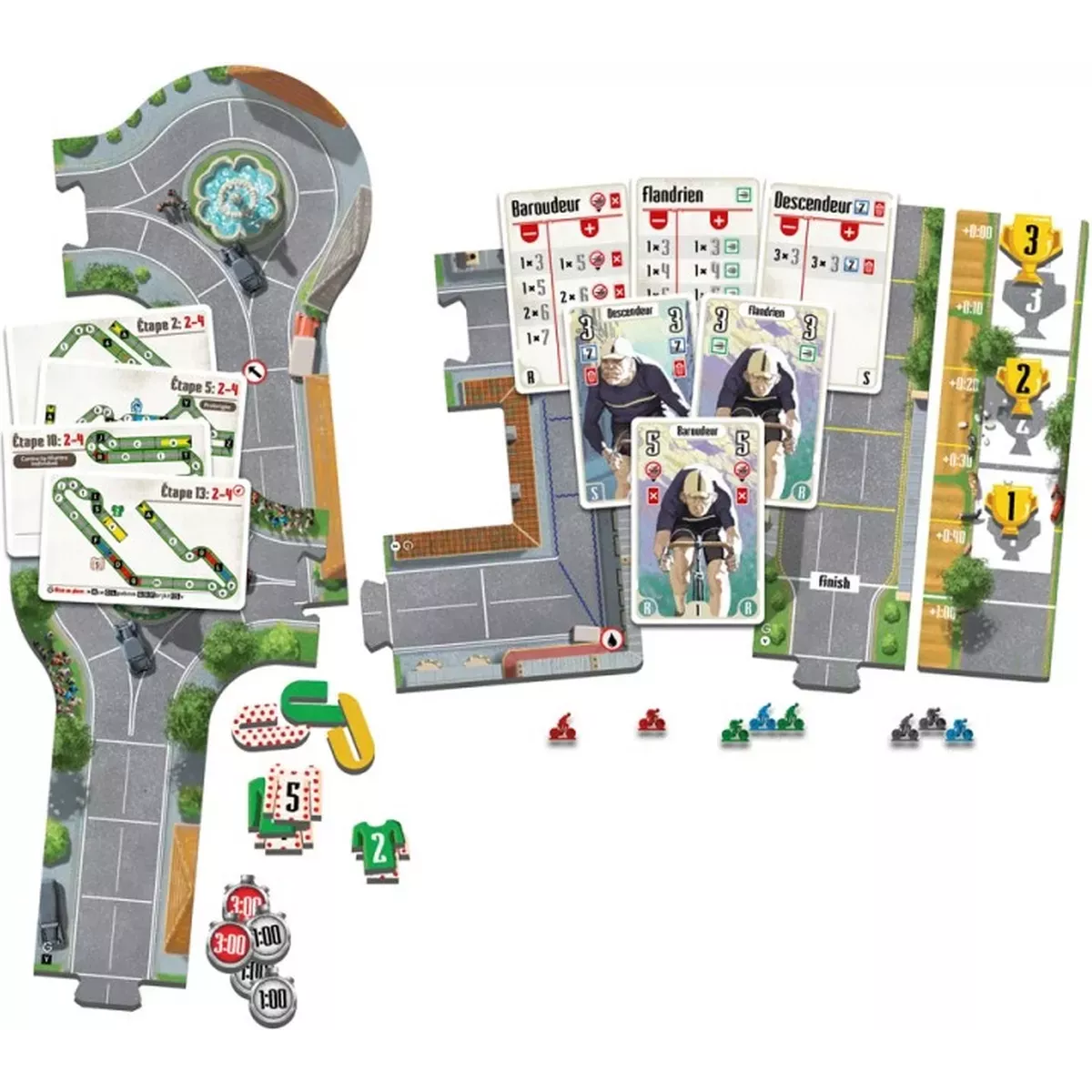Flamme Rouge : Grand Tour - Extension matériel