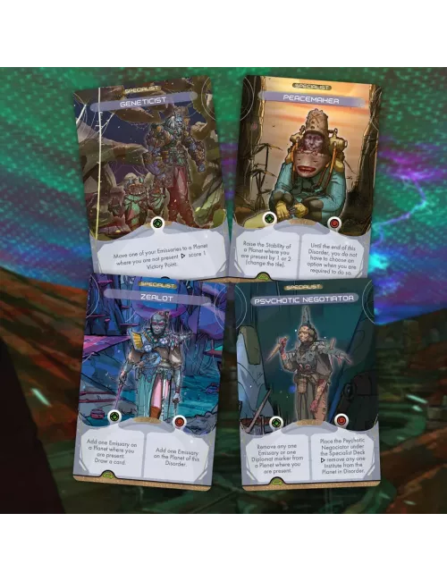 Galactic Renaissance - Édition Retail cartes