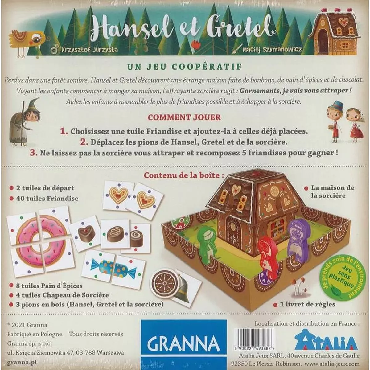 Hansel et Gretel dos boîte