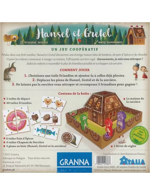 Hansel et Gretel dos boîte