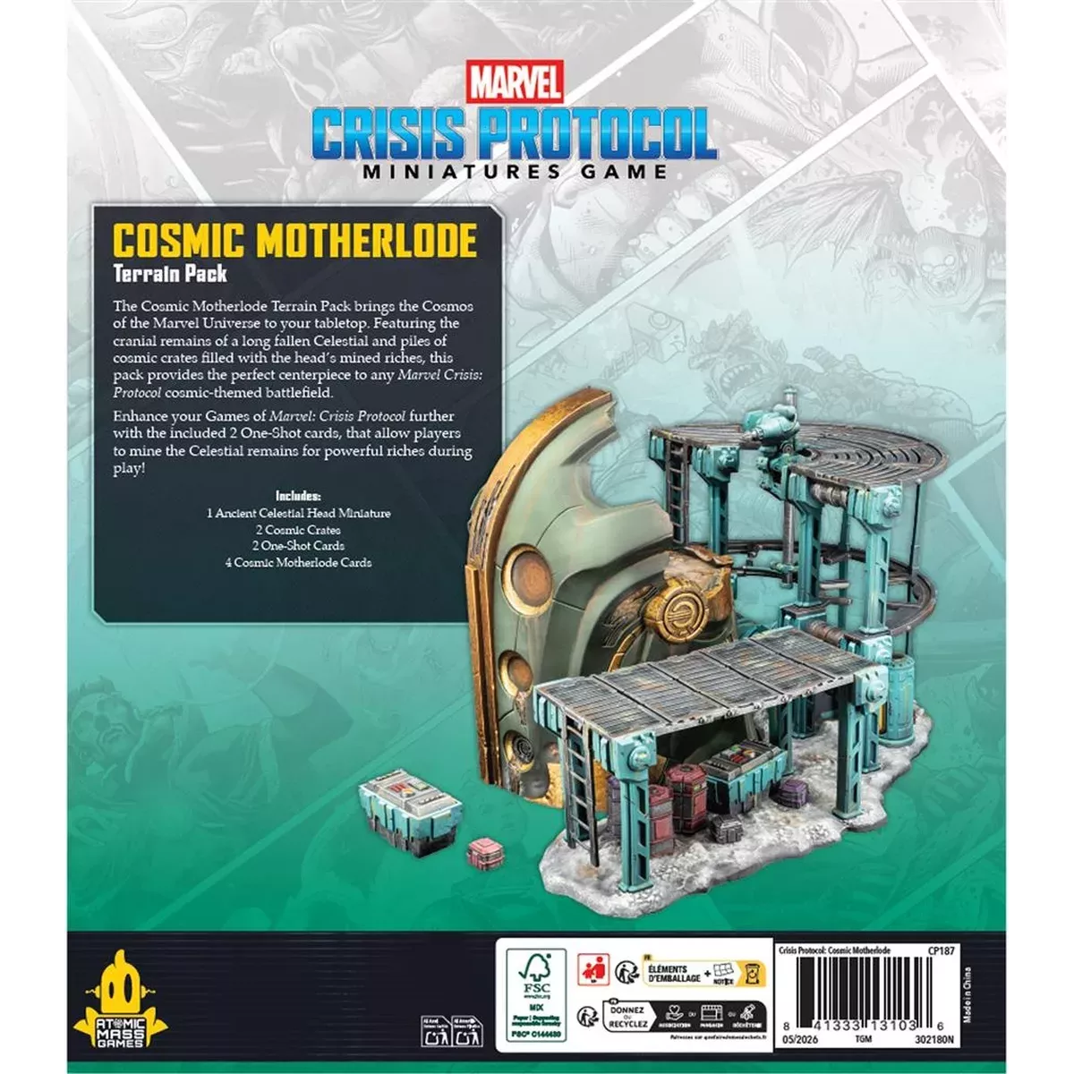 Marvel Crisis Protocol : Cosmic Motherlode - Terrain Pack