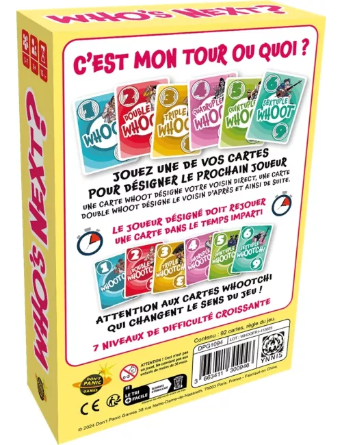 Who's Next dos boîte
