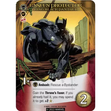 Legendary Marvel DBG : Black Panther - Extension - Version Anglaise carte 1