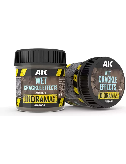 Wet Crackle Effects - Diorama Series AK Interactive boîte