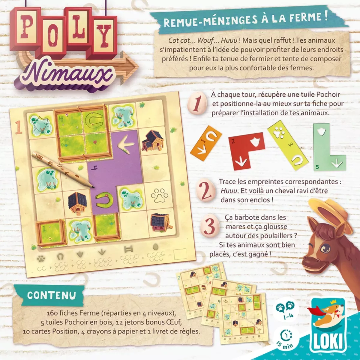 Polynimaux dos boîte