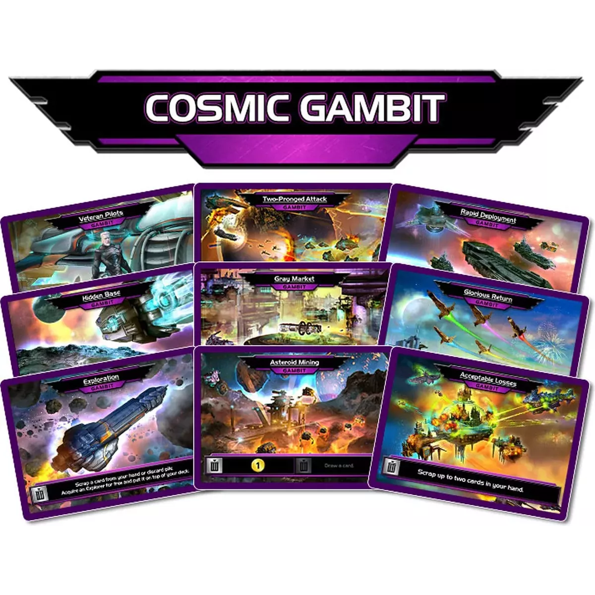 Star Realms : Cosmic Gambit - Extension cartes 1
