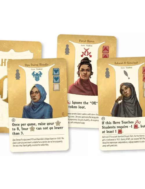 Kartini : From Darkness to Light - Version Anglaise cartes 1