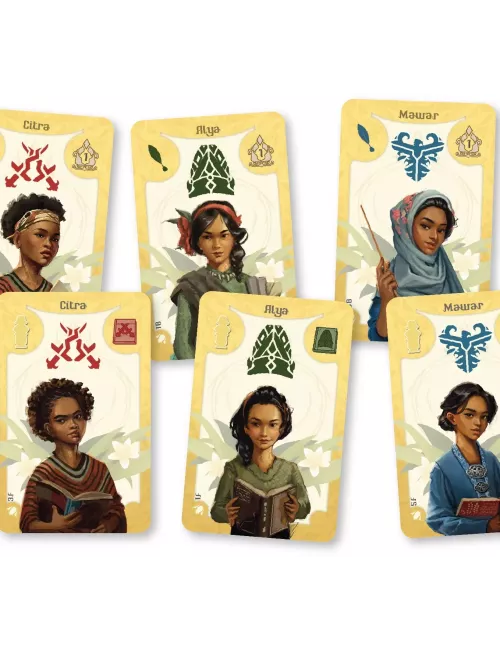 Kartini : From Darkness to Light - Version Anglaise cartes 2