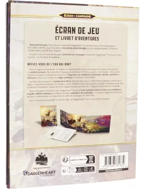 Daggerheart : Écran Espoir & Peur 