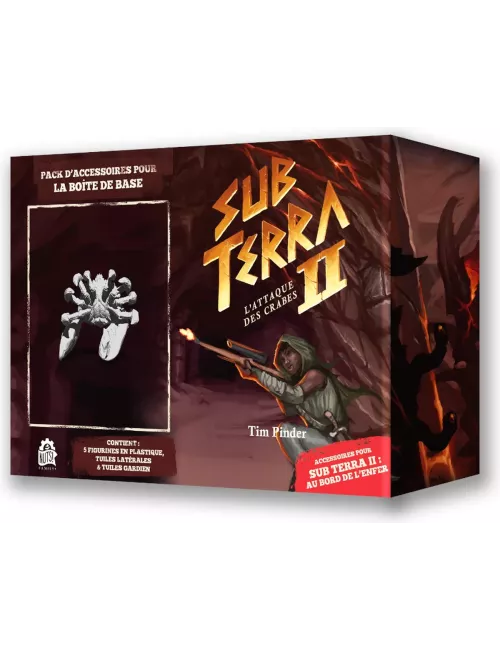 Sub Terra 2 : Pack de figurines L’attaque des crabes - Extension boîte