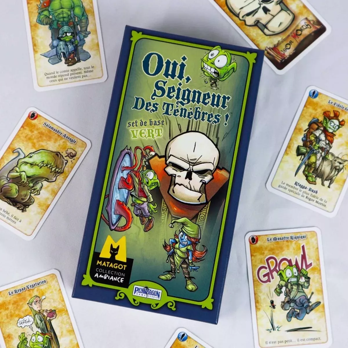 Oui, Seigneur des ténèbres - Boite Verte exemple