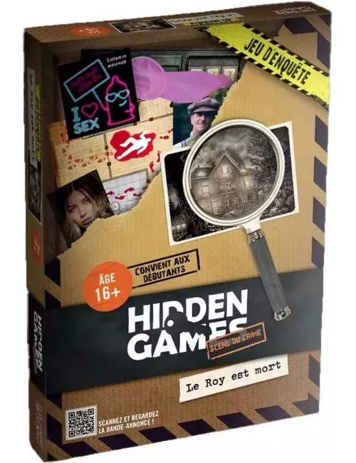 Le Roy est Mort : affaire 5 - Hidden Games boîte