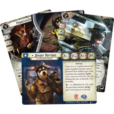 Horreur à Warkham : La Cabale de Myarlathotep - Extension cartes