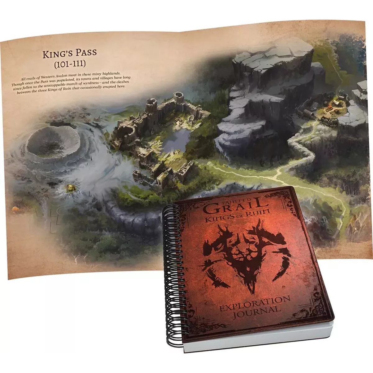 Tainted Grail - Kings of Ruin : Premium Journal matériel