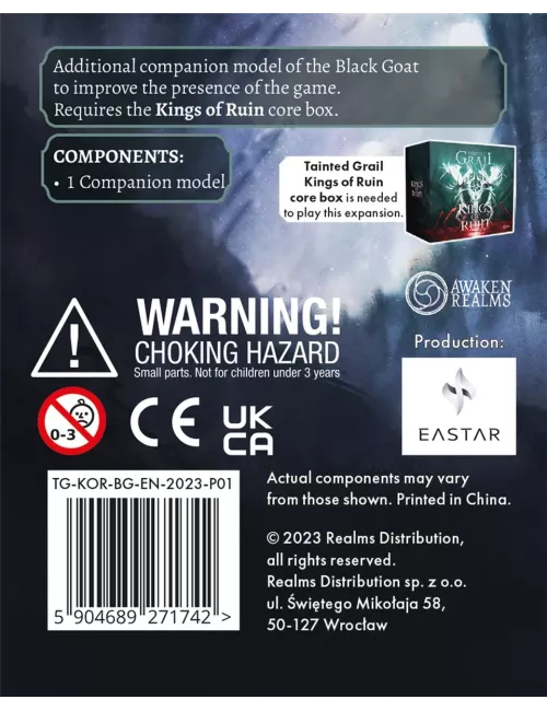 Tainted Grail - Kings of Ruin : Premium Journal dos boîte