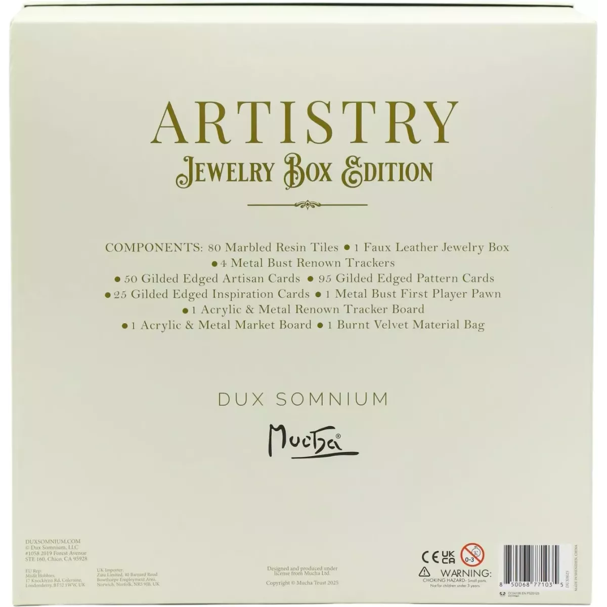 Artistry Jewelry Box Edition - Version Anglaise