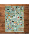 Puzzle Gibsons The Art File : It's a Cat's Life - 1000 pièces