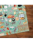 Puzzle Gibsons The Art File : It's a Cat's Life - 1000 pièces