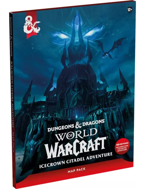 Dungeons & Dragons 5 : World of Warcraft - Icecrown Citadel Adventure Map Pack - Version Anglaise 
