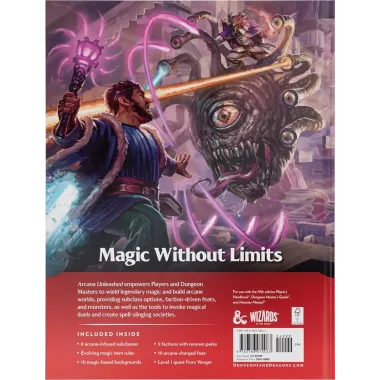 Dungeons & Dragons 5 : Arcana Unleashed - Version Anglaise 