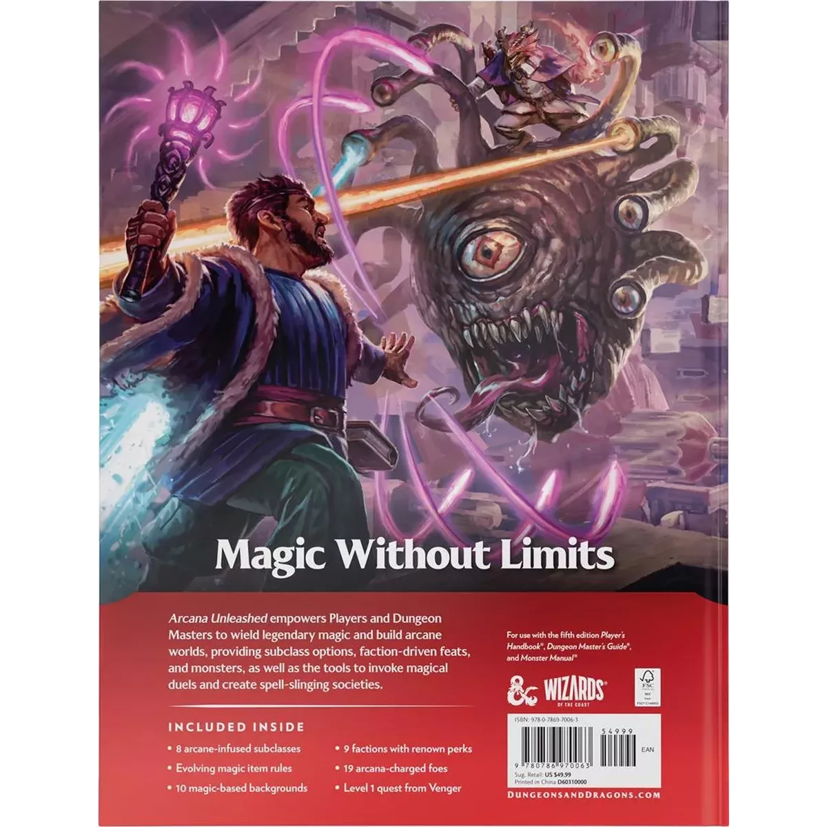 Dungeons & Dragons 5 : Arcana Unleashed - Version Anglaise 