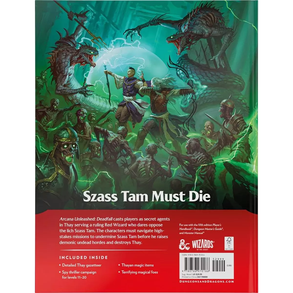 Dungeons & Dragons 5 : Arcana Unleashed - Deadfall - Version Anglaise 