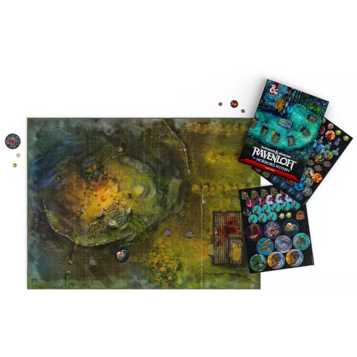 Dungeons & Dragons 5 : Ravenloft - The Horrors Within - Map Pack - Version Anglaise 
