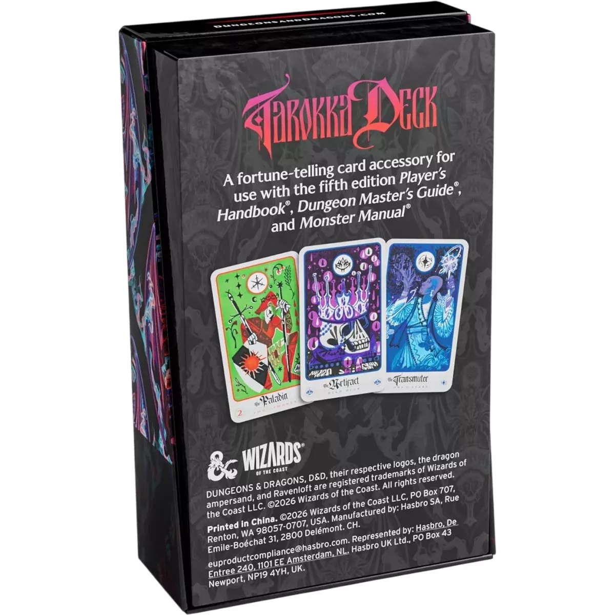 Dungeons & Dragons 5 : Ravenloft - Tarokka Deck - Version Anglaise 