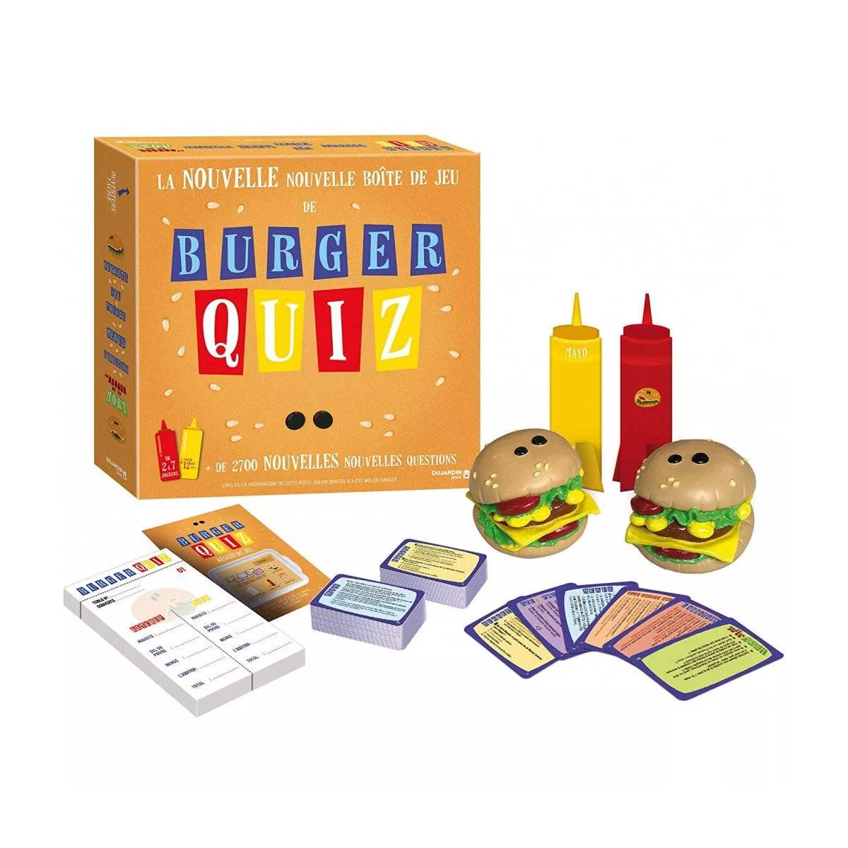 burger quiz - v2 materiel