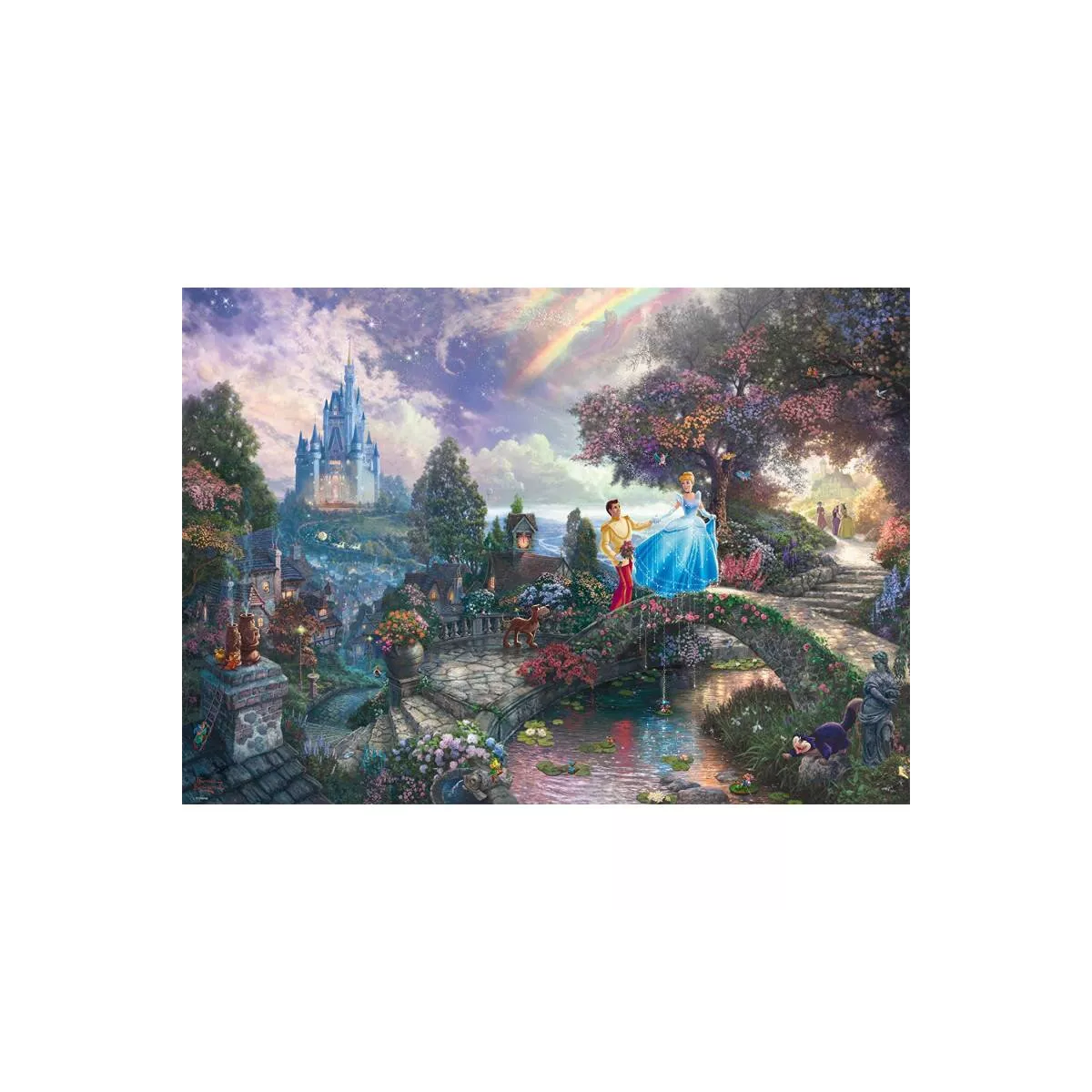 puzzle disney cendrillon - 1000 pièces puzzle